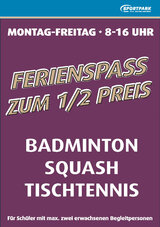Badminton Squash Tischtennis