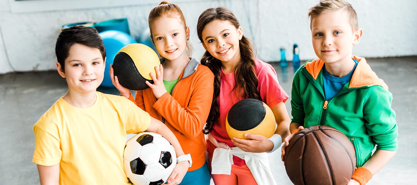 Kindersport, Kinder, Ballsport für Kinder, Bewegung Kinder
